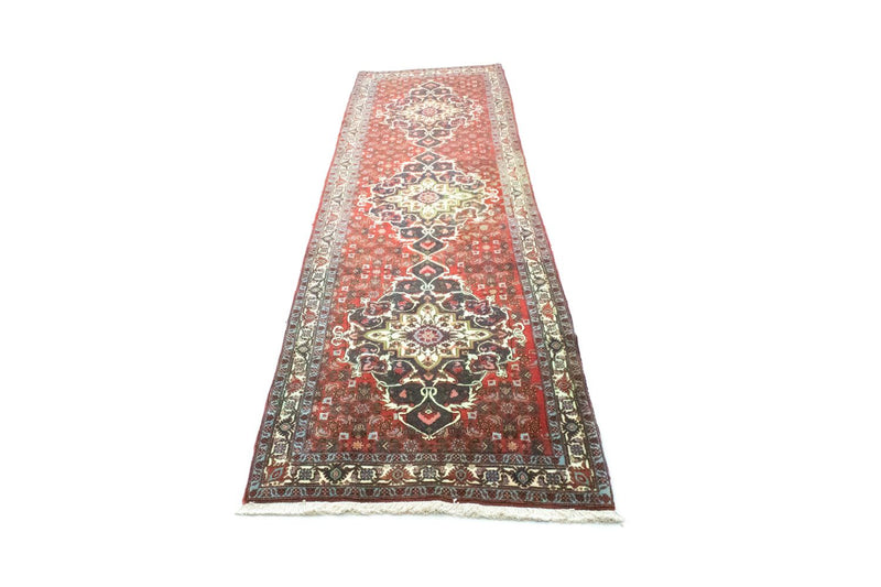 Alfombra de pasillo Alfombra persa - Nómada - 372 x 95 cm - rojo