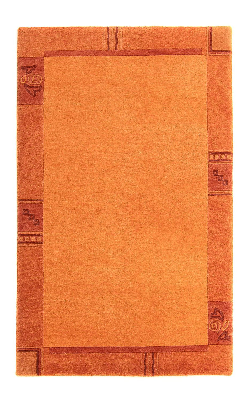 Alfombra de Nepal - 180 x 117 cm - naranja