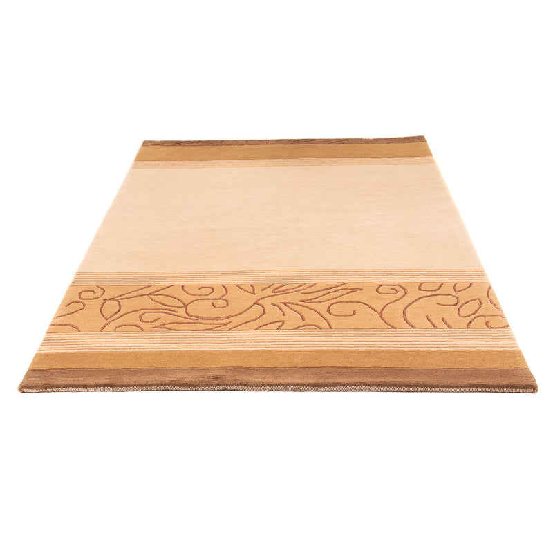 Alfombra de Nepal - 200 x 144 cm - marrón claro