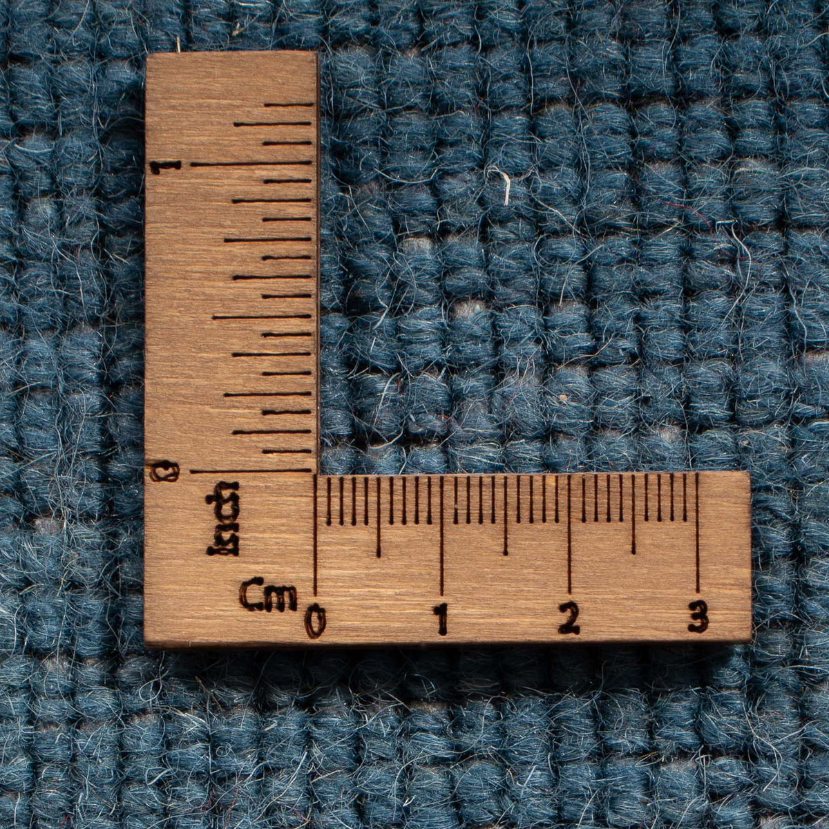 Alfombra de Nepal - 203 x 142 cm - azul