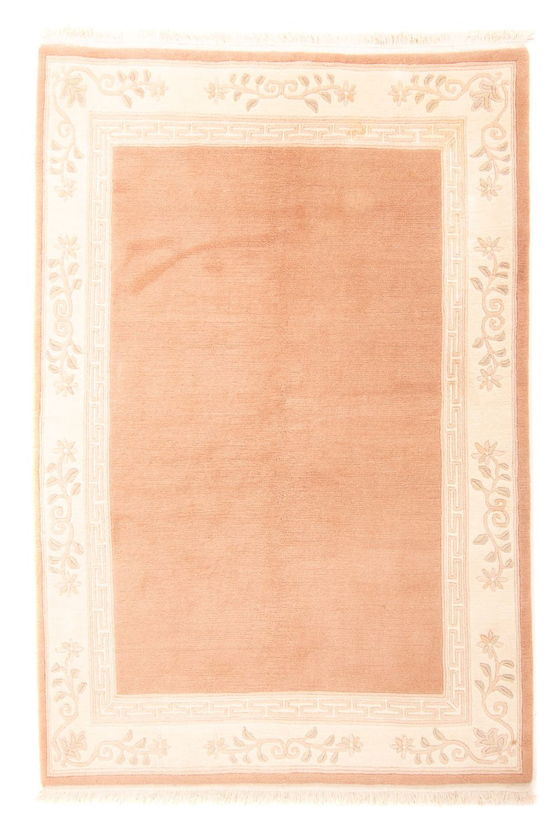 Alfombra de Nepal - 242 x 168 cm - marrón claro