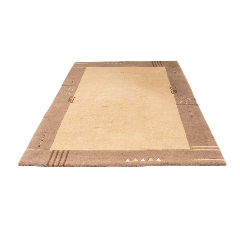 Alfombra de Nepal - 230 x 160 cm - marrón claro