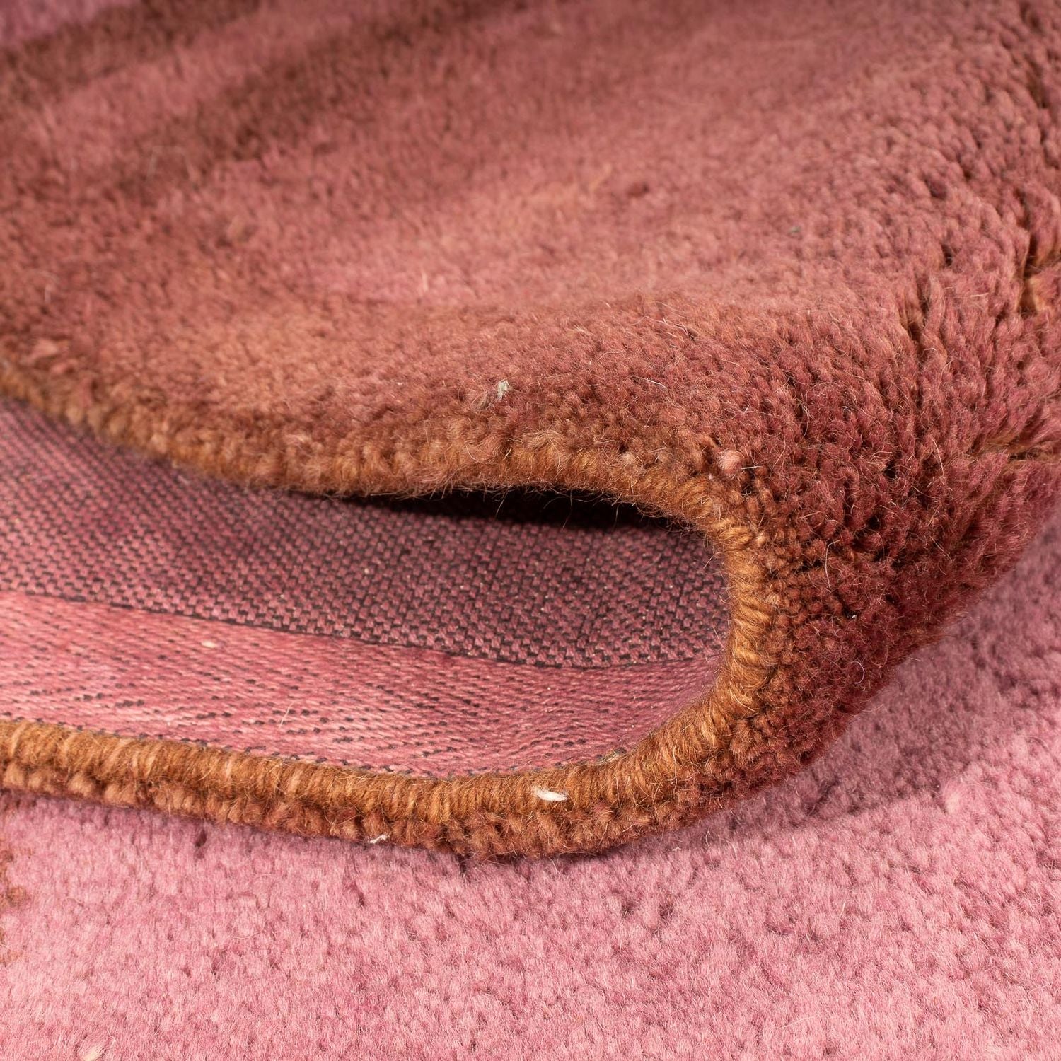 Alfombra de lana - 230 x 165 cm - rosa