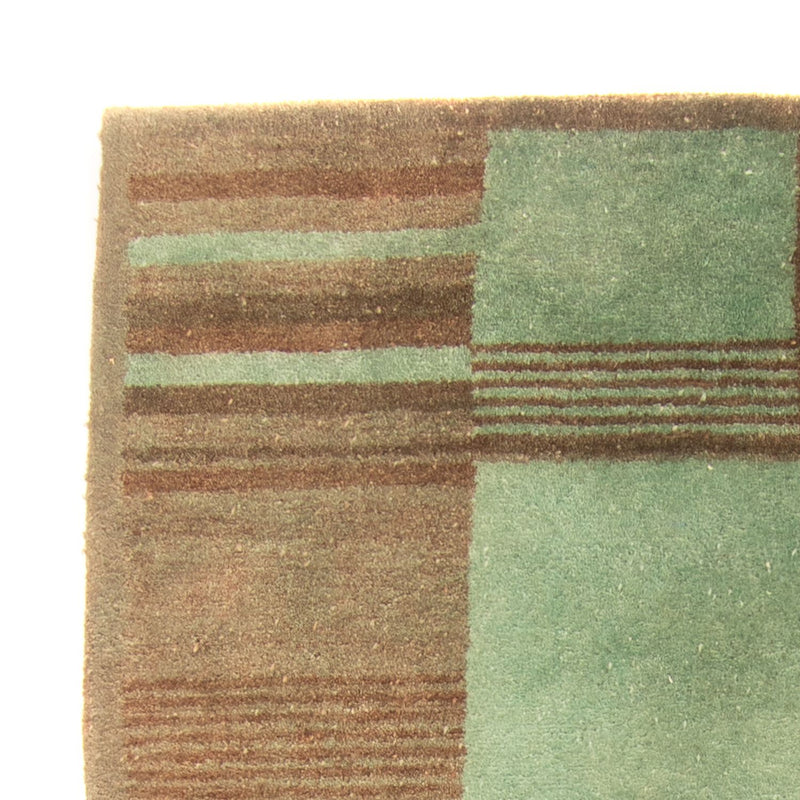 Alfombra de lana - 193 x 137 cm - verde