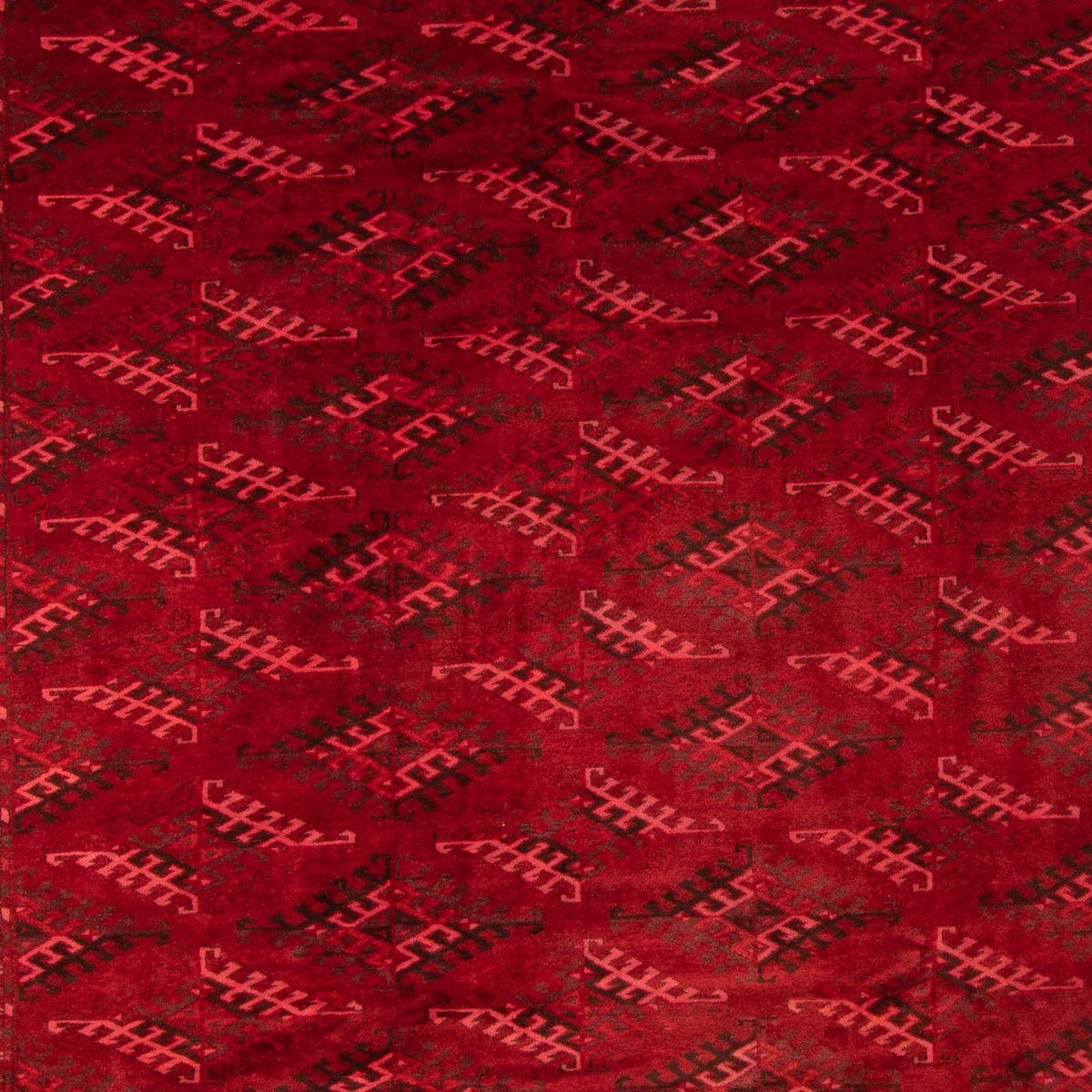 Alfombra afgana - 323 x 279 cm - rojo