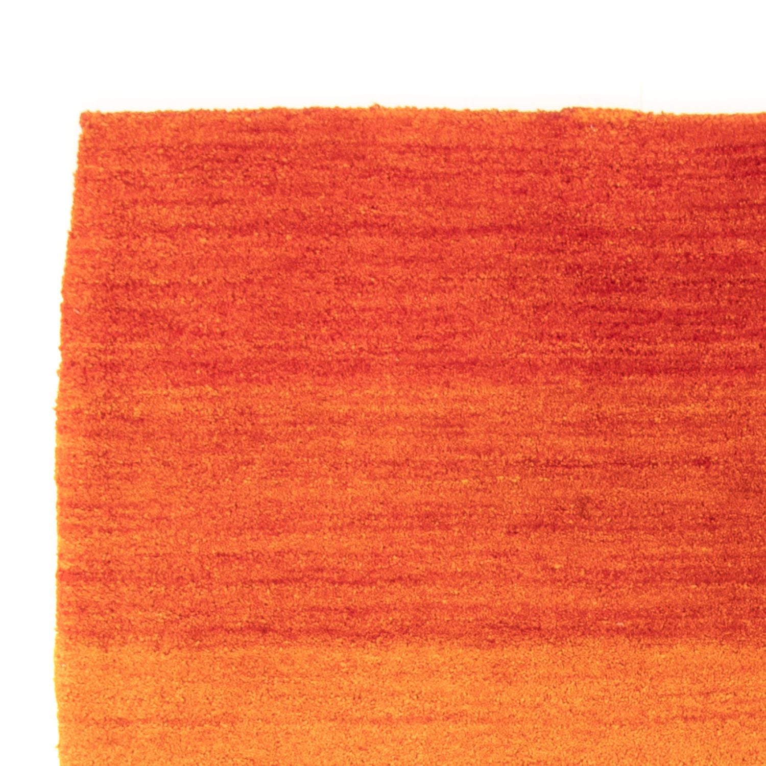 Alfombra de lana - 190 x 135 cm - naranja