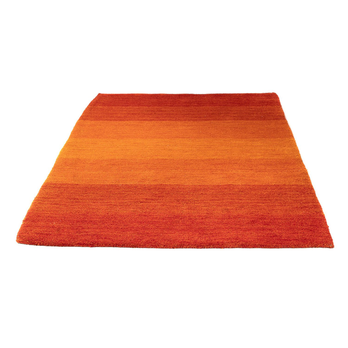 Alfombra de lana - 190 x 135 cm - naranja