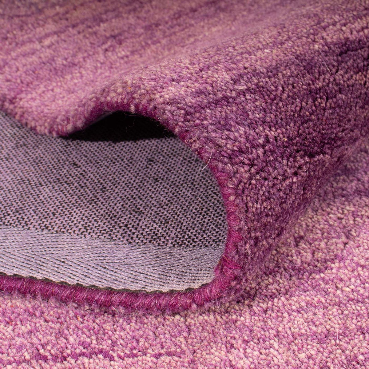 Alfombra de lana - 195 x 138 cm - rosa
