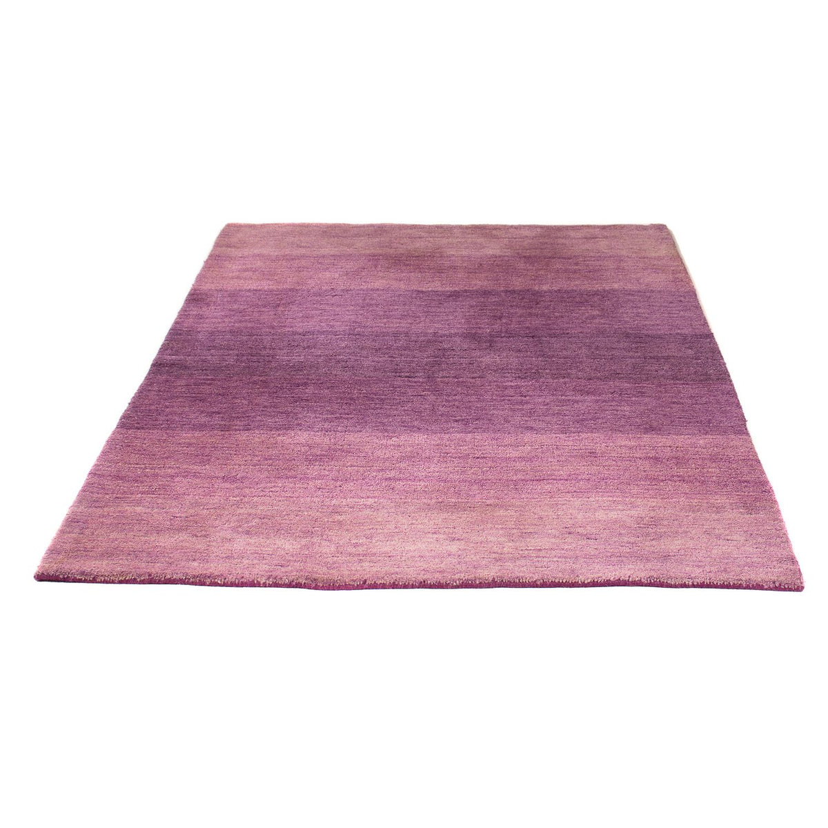 Alfombra de lana - 195 x 138 cm - rosa