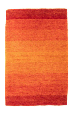 Alfombra de lana - 193 x 128 cm - multicolor