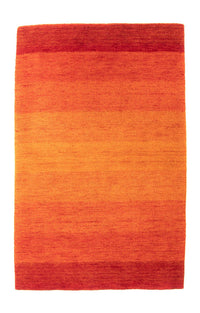 Alfombra de lana - 193 x 128 cm - multicolor