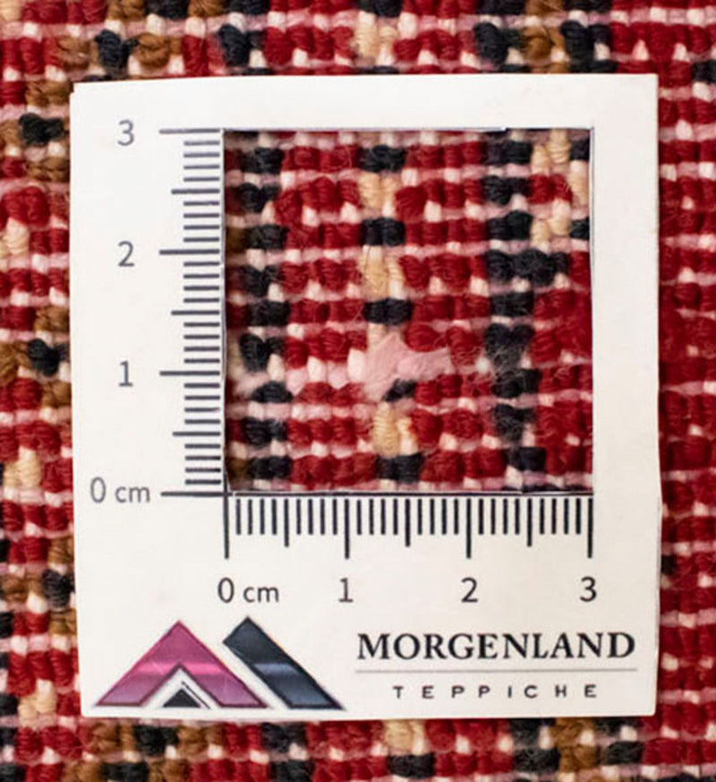 Alfombra Turkaman - 130 x 60 cm - rojo