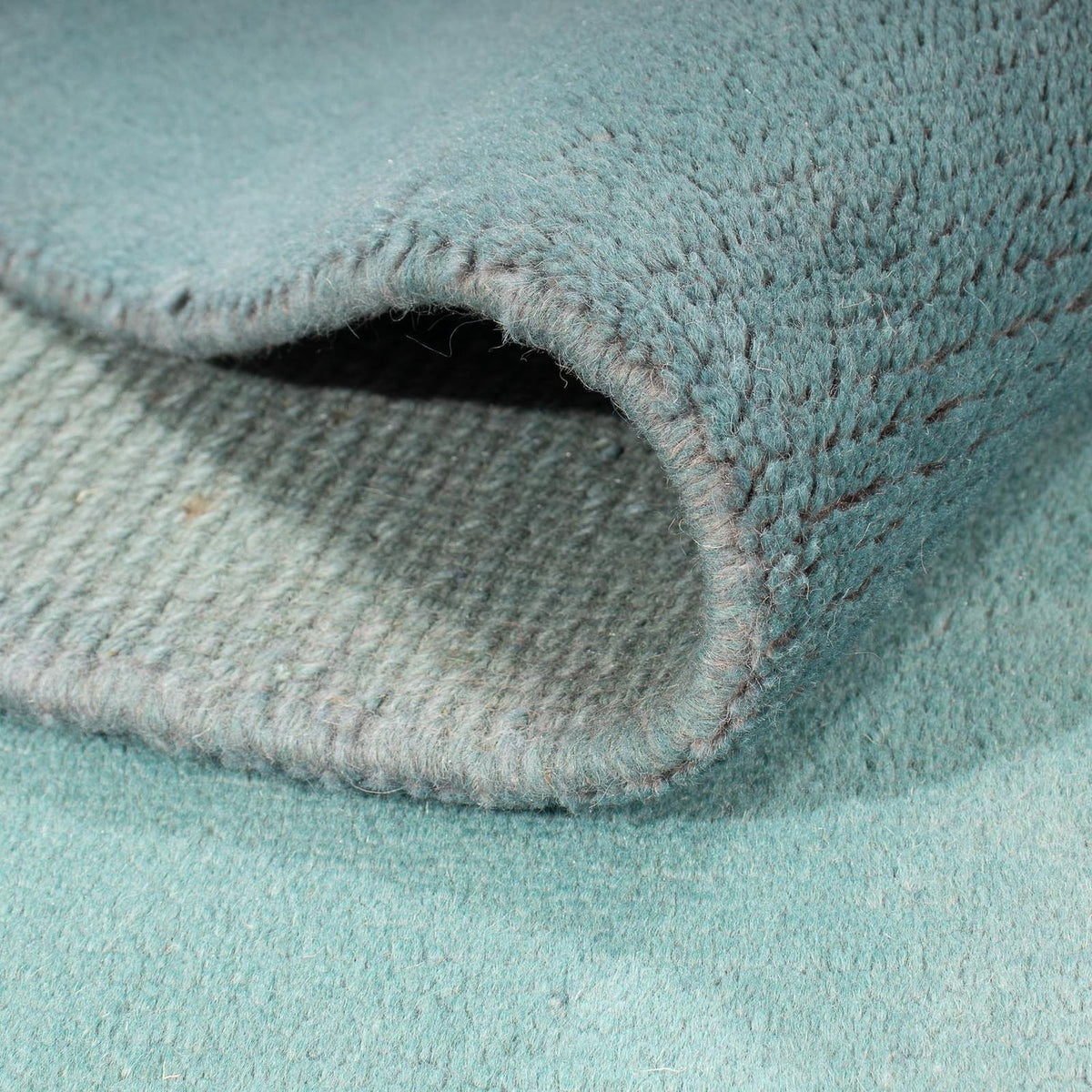 Alfombra de Nepal - 225 x 160 cm - azul claro