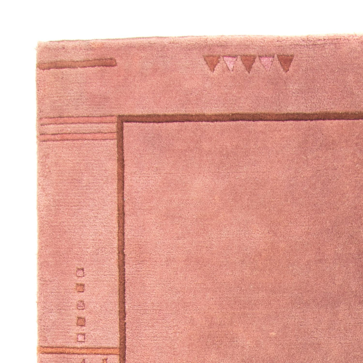 Alfombra de Nepal - 223 x 160 cm - marrón claro