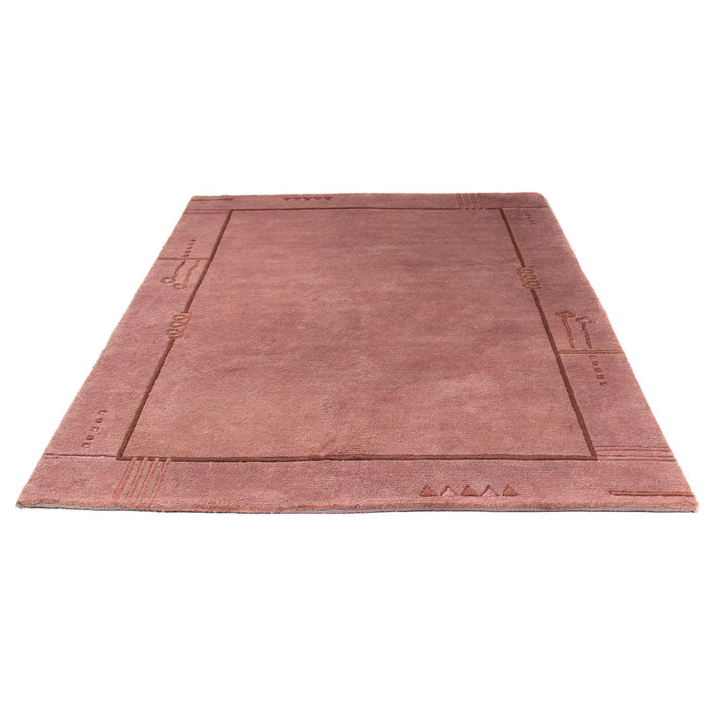 Alfombra de Nepal - 223 x 160 cm - marrón claro