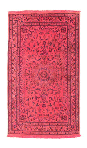 Alfombra persa - Nain - 195 x 120 cm - rojo claro