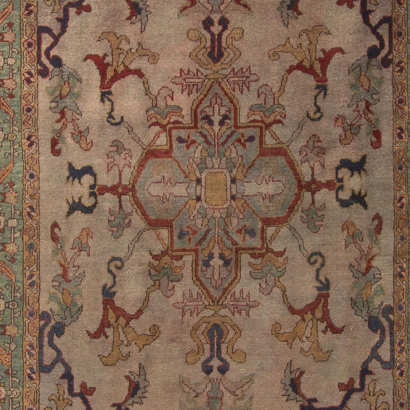 Alfombra persa - Keshan - 220 x 160 cm - chocolate claro