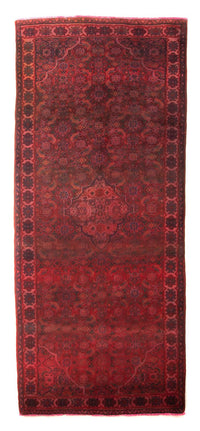 Alfombra de pasillo Alfombra persa - Nómada - 323 x 115 cm - rojo oscuro