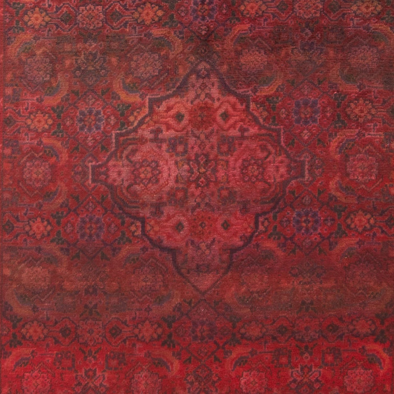 Alfombra de pasillo Alfombra persa - Nómada - 323 x 115 cm - rojo oscuro