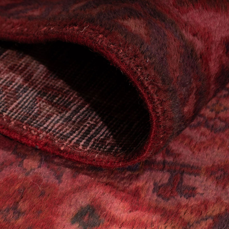 Alfombra de pasillo Alfombra persa - Nómada - 323 x 115 cm - rojo oscuro