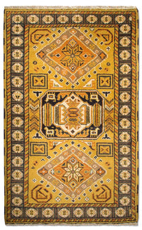 Alfombra oriental - 154 x 95 cm - oro