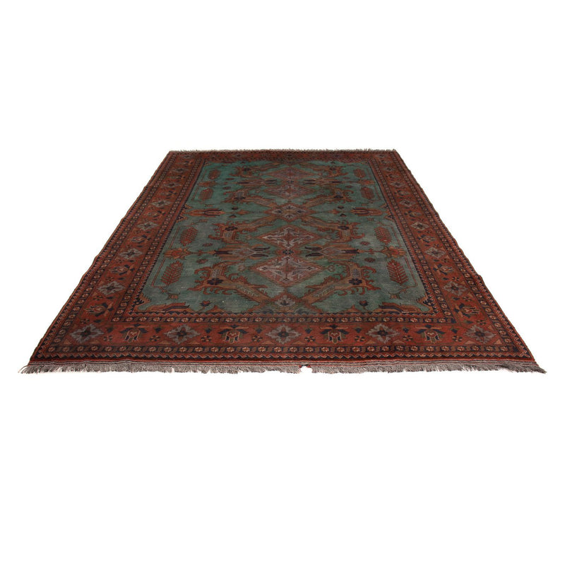 Alfombra afgana - Hatschlu - 307 x 220 cm - marrón