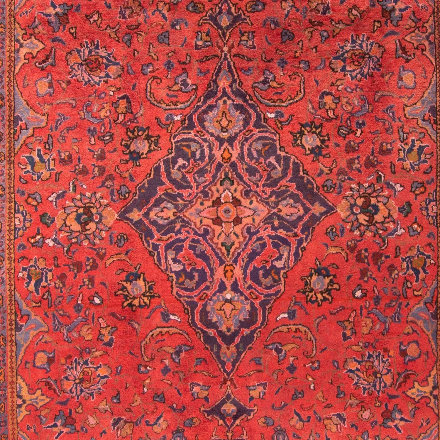 Alfombra persa - Clásica - 344 x 230 cm - rojo