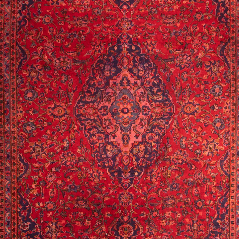 Alfombra persa - Keshan - 425 x 300 cm - rojo