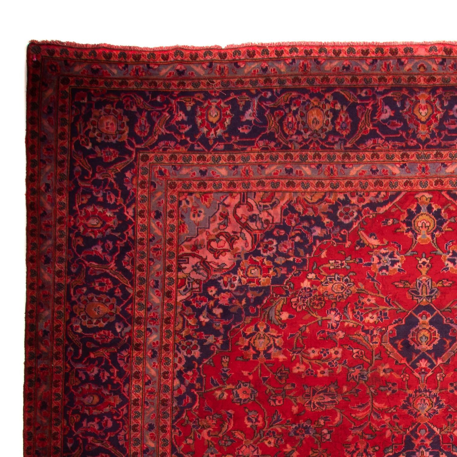 Alfombra persa - Keshan - 425 x 300 cm - rojo