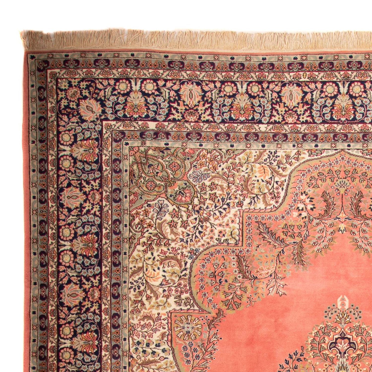 Alfombra oriental - Keshan - Indus - 383 x 283 cm - beige