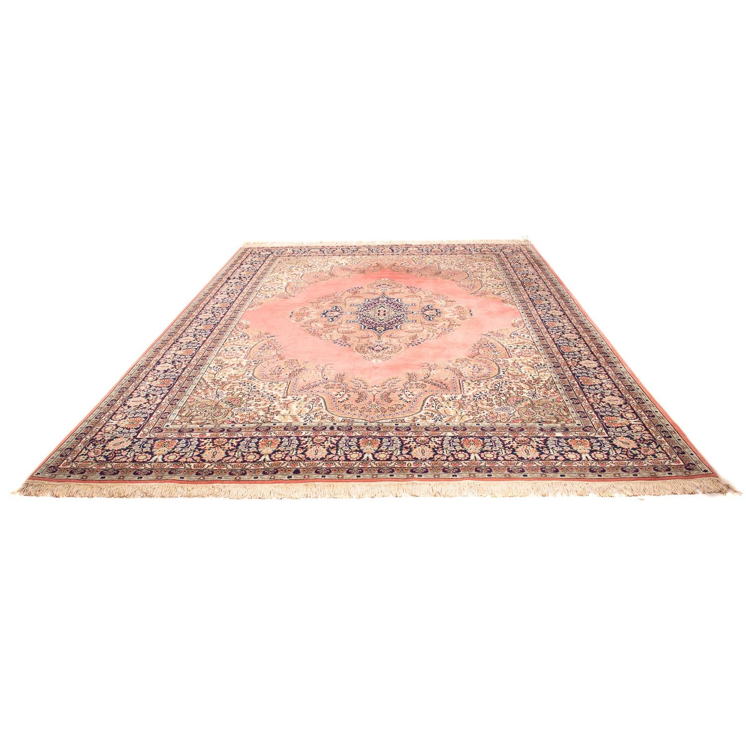 Alfombra oriental - Keshan - Indus - 383 x 283 cm - beige