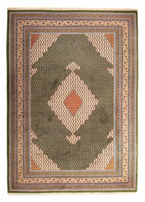 Alfombra oriental - Mir - Indus - 348 x 240 cm - verde