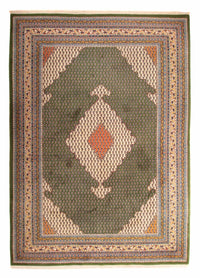Alfombra oriental - Mir - Indus - 348 x 240 cm - verde
