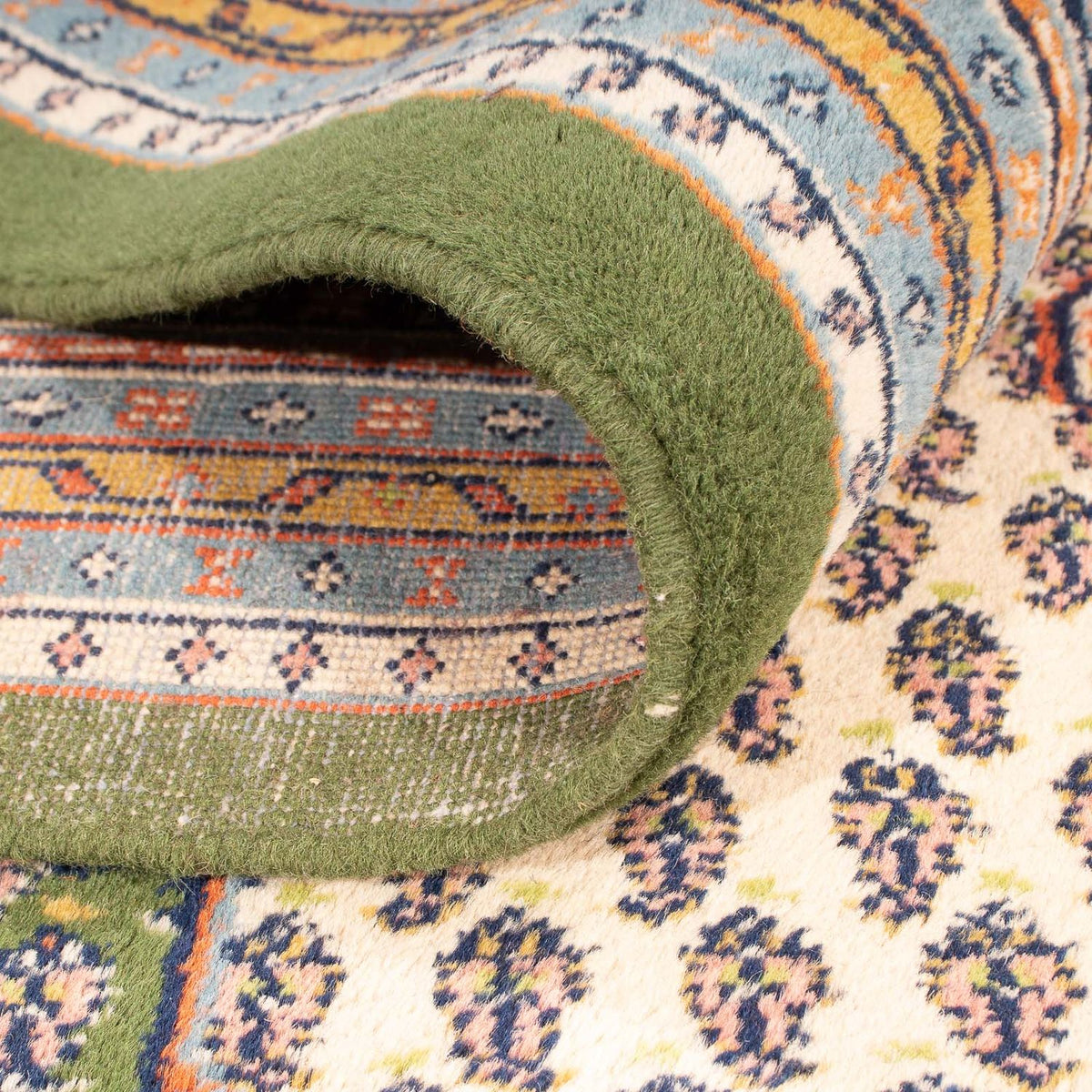 Alfombra oriental - Mir - Indus - 348 x 240 cm - verde