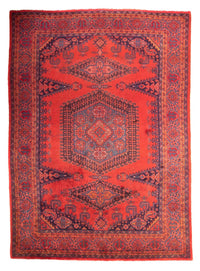 Alfombra persa - Nómada - 335 x 225 cm - rojo
