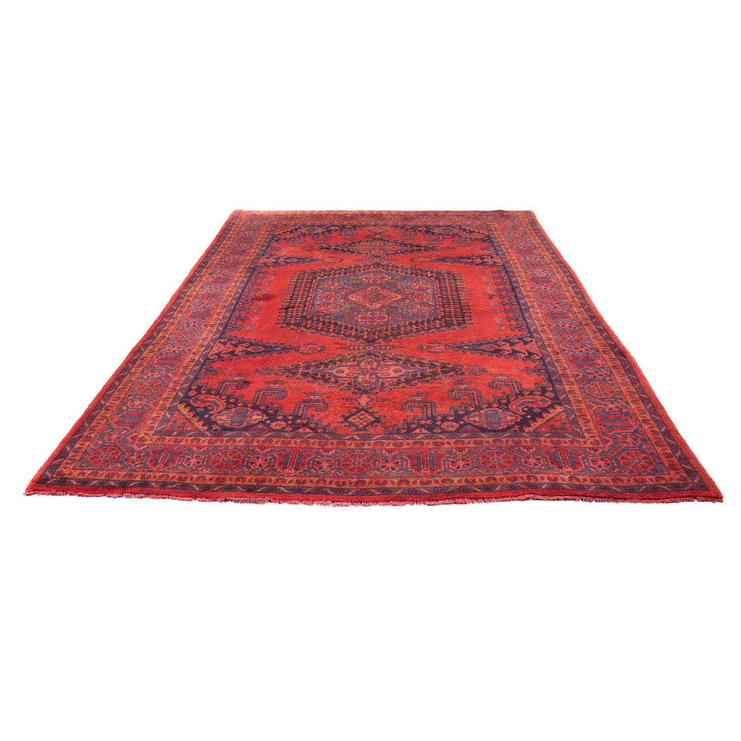 Alfombra persa - Nómada - 335 x 225 cm - rojo