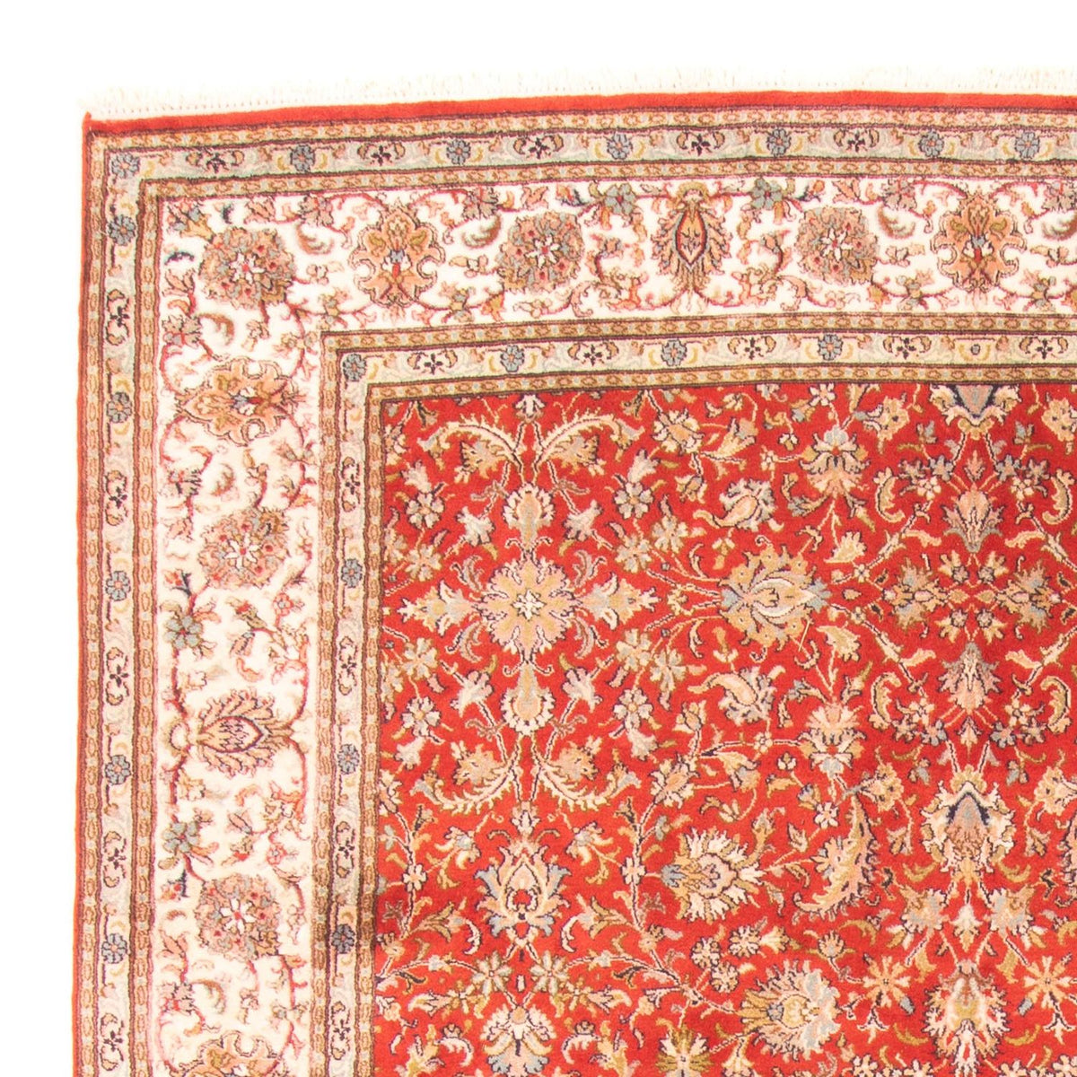 Seda de Cachemira Alfombra 186x277cm - Alfombra oriental