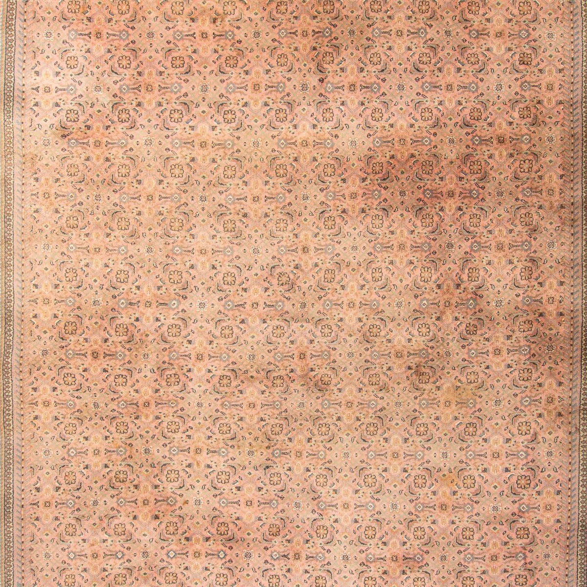 Alfombra oriental - Indus - 412 x 298 cm - marrón claro