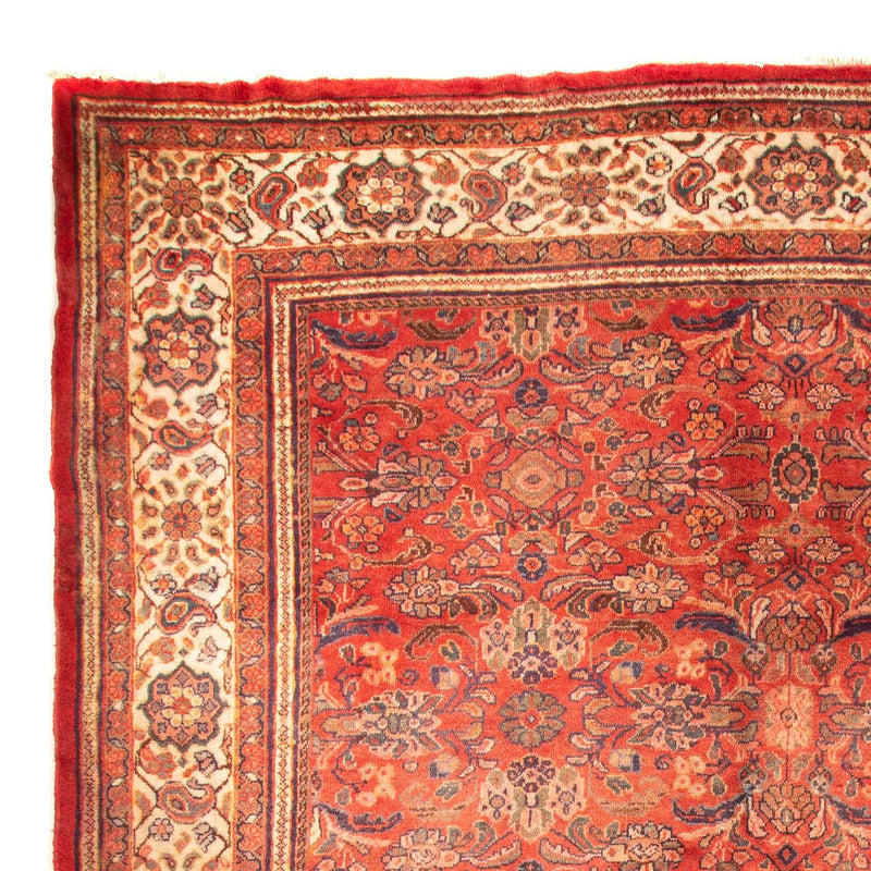 Alfombra persa - Nómada - 433 x 320 cm - rojo oscuro