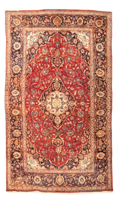 Alfombra persa - Keshan - 322 x 183 cm - rojo
