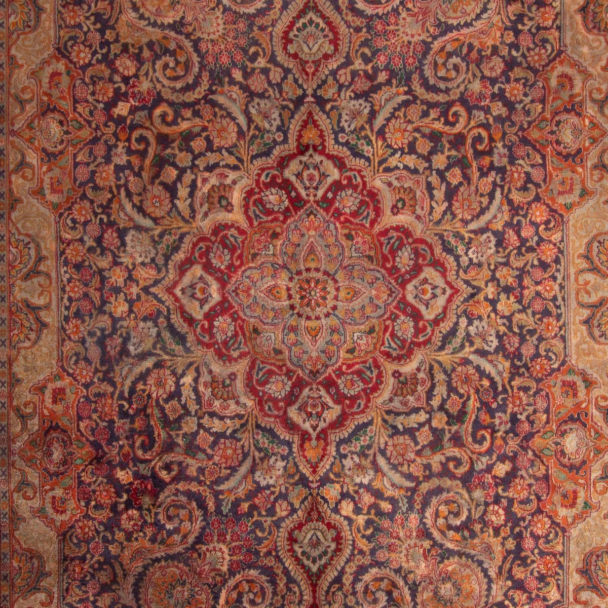 Alfombra persa - Clásica - 383 x 295 cm - rojo oscuro