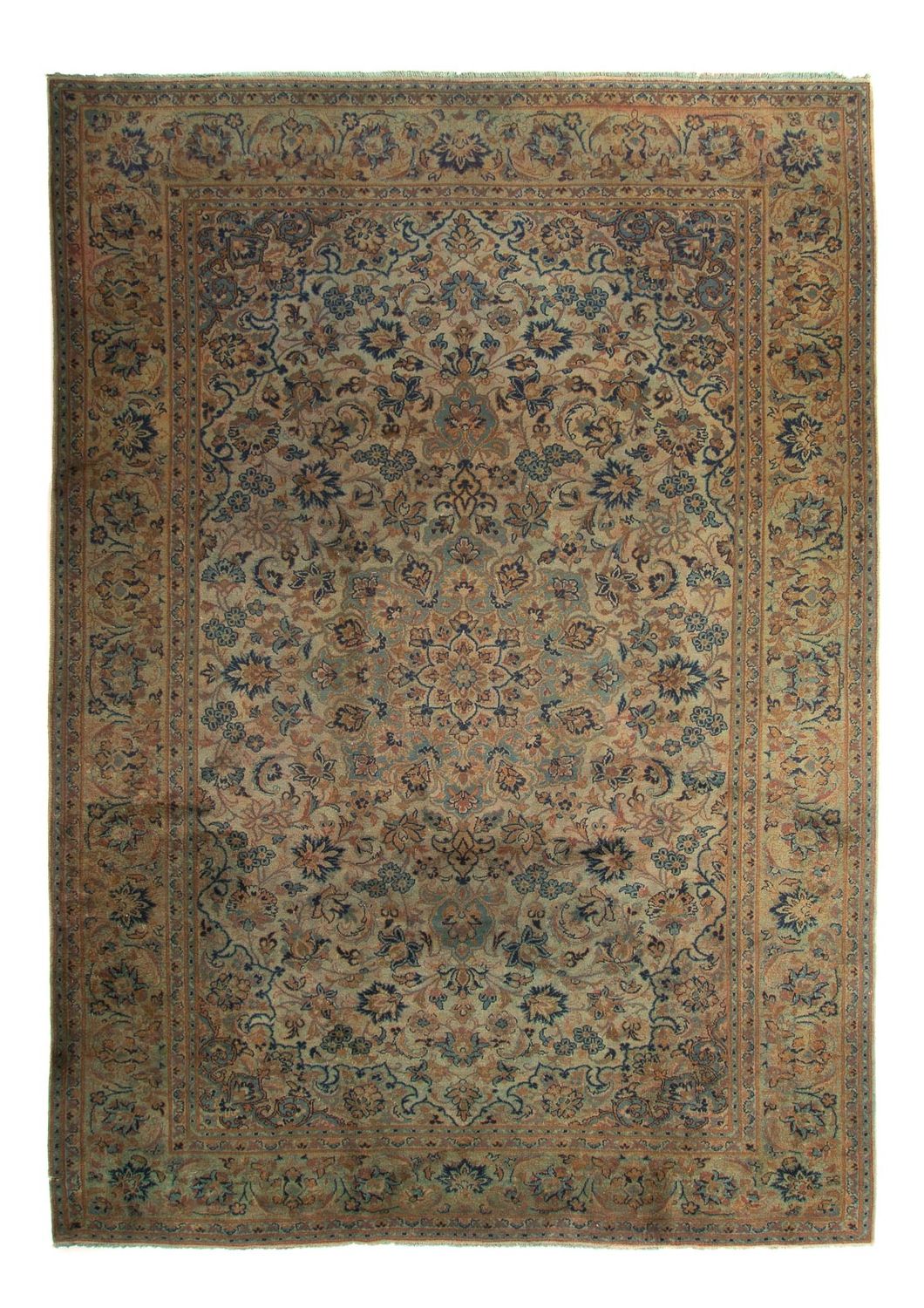 Alfombra persa - Keshan - 362 x 230 cm - multicolor