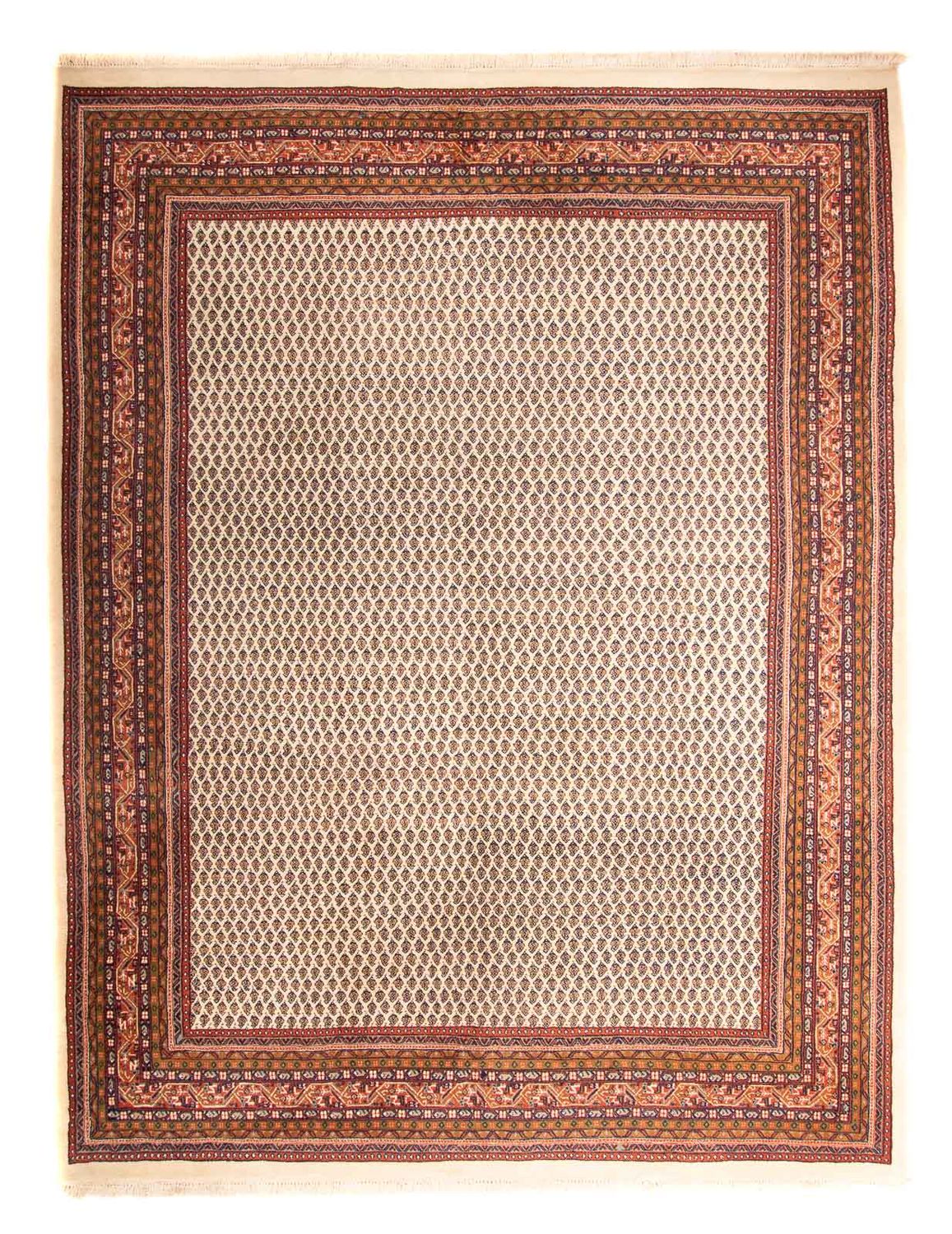 Alfombra oriental - Mir - Indus - 344 x 244 cm - beige