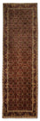 Alfombra de pasillo Alfombra persa - Bidjar - 301 x 87 cm - rojo
