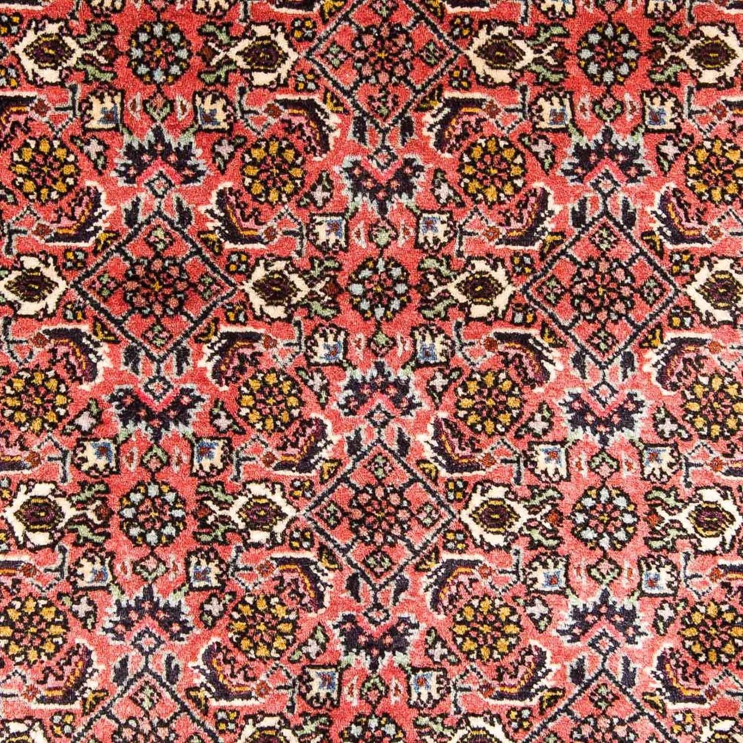 Alfombra de pasillo Alfombra persa - Bidjar - 301 x 87 cm - rojo