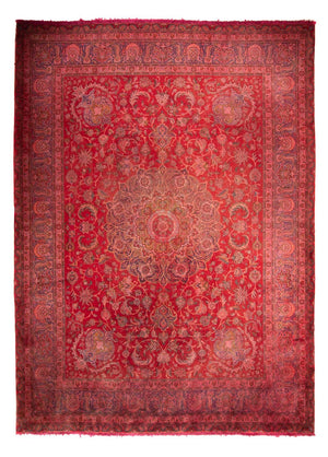 Alfombra persa - Clásica - 399 x 295 cm - rojo oscuro