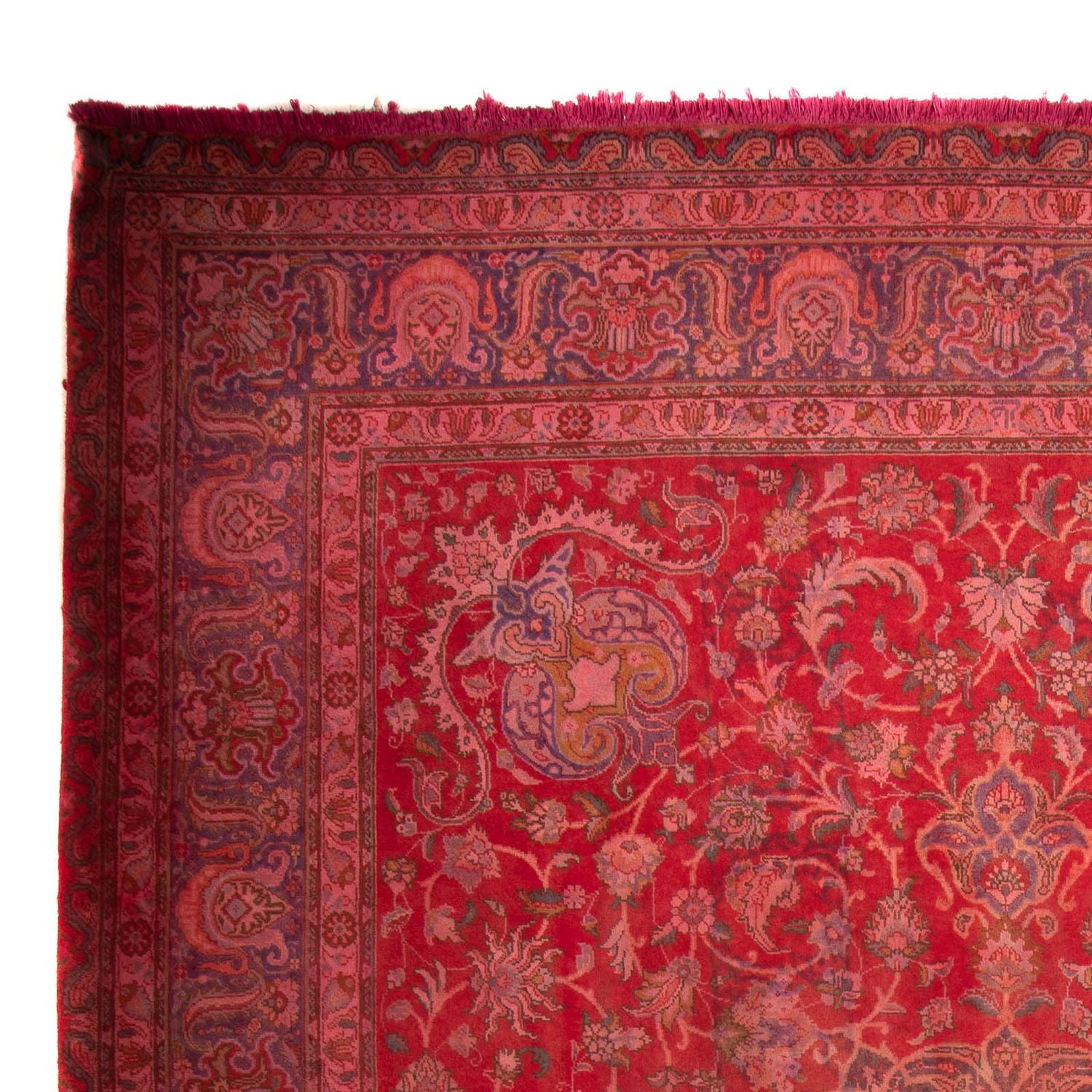 Alfombra persa - Clásica - 399 x 295 cm - rojo oscuro