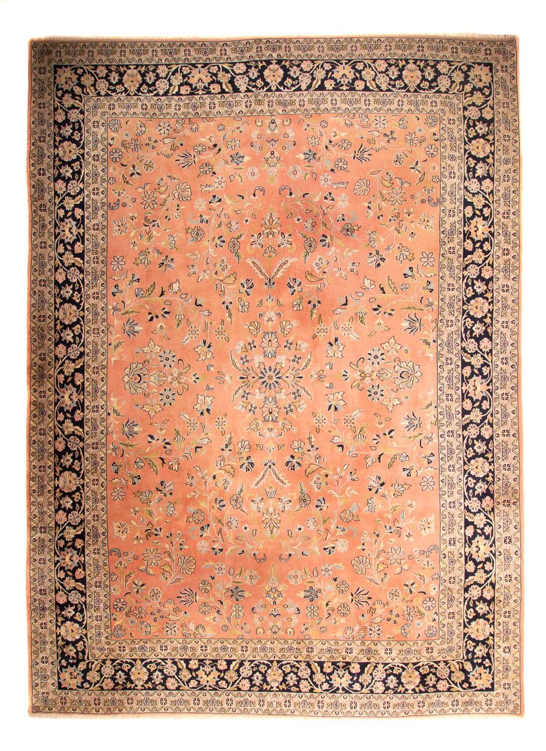 Alfombra Persa - Nain - Real - 385 x 295 cm - rojo claro