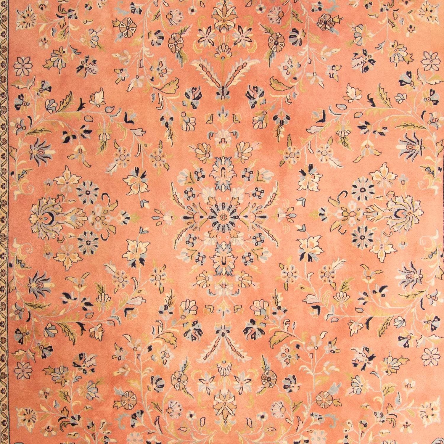 Alfombra Persa - Nain - Real - 385 x 295 cm - rojo claro