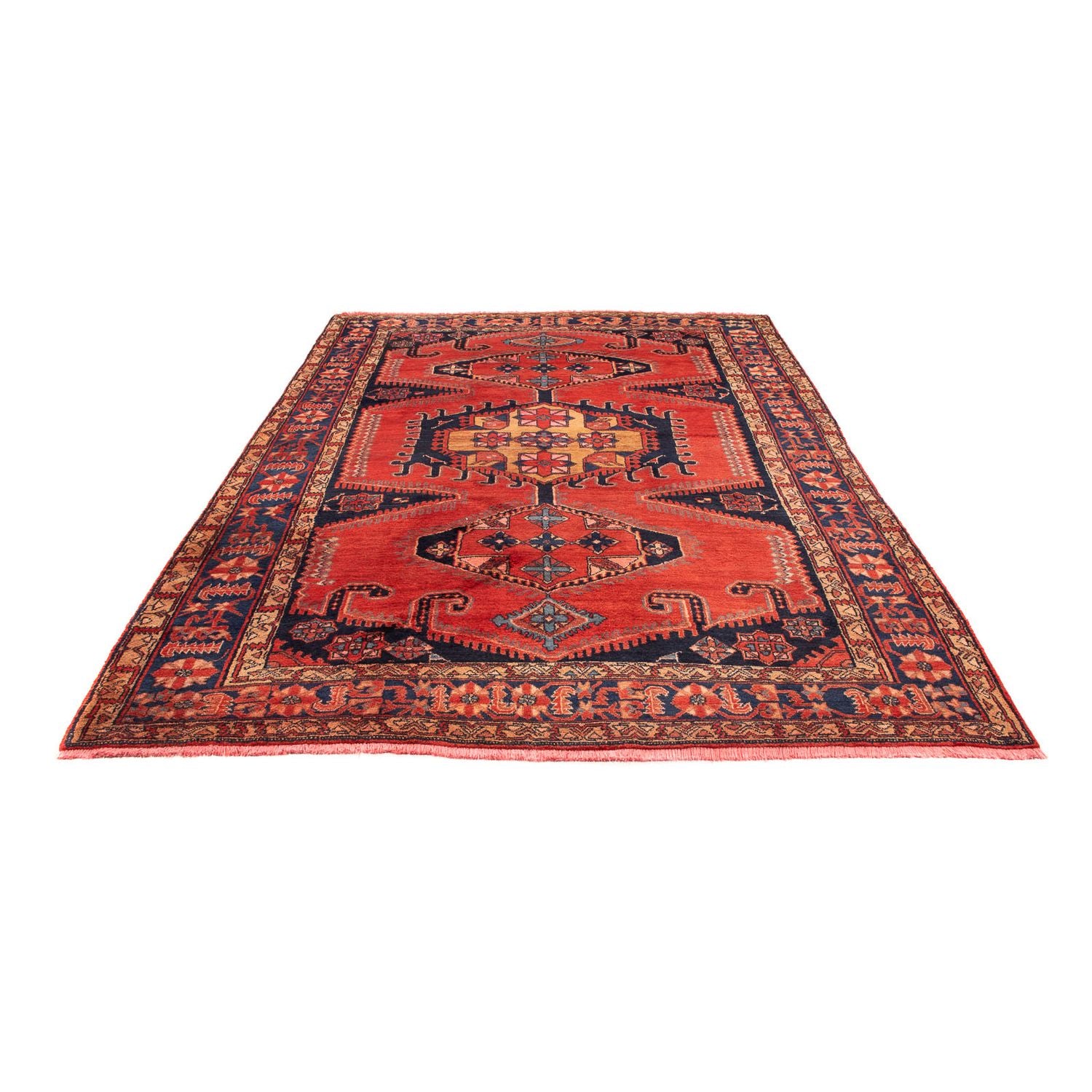 Alfombra persa - Nómada - 315 x 211 cm - rojo